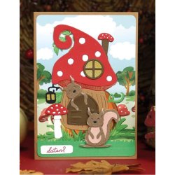 Designed by Anna Dies "Scarlett Squirrel" DBAD10047