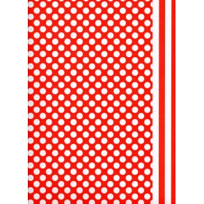 Karen Marie Klip: Red & White Dots & Stripes