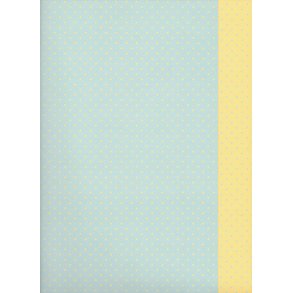 Karen Marie Klip: Turquoise & Yellow Dots