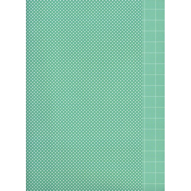 Karen Marie Klip: White &amp; Turquoise Dots