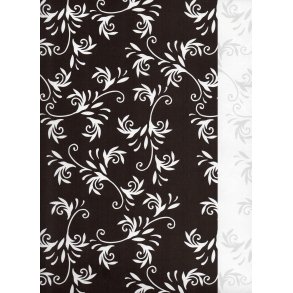 Karen Marie Klip: Black Leaf-Pattern