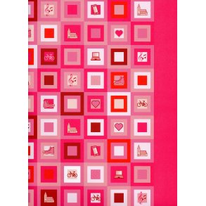 Karen Marie Klip: Pink Konfirmation Patchwork