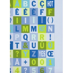 Karen Marie Klip: Blue Alphabet
