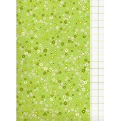 Karen Marie Klip: Green &amp; White Mini Flowers