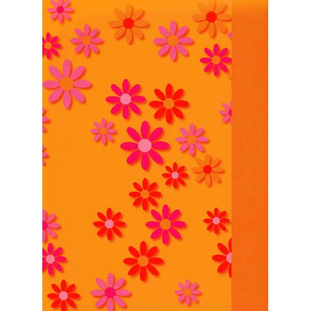 Karen Marie Klip: Orange Big Flowers