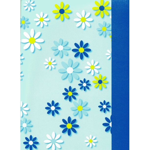 Karen Marie Klip: Blue Big Flowers