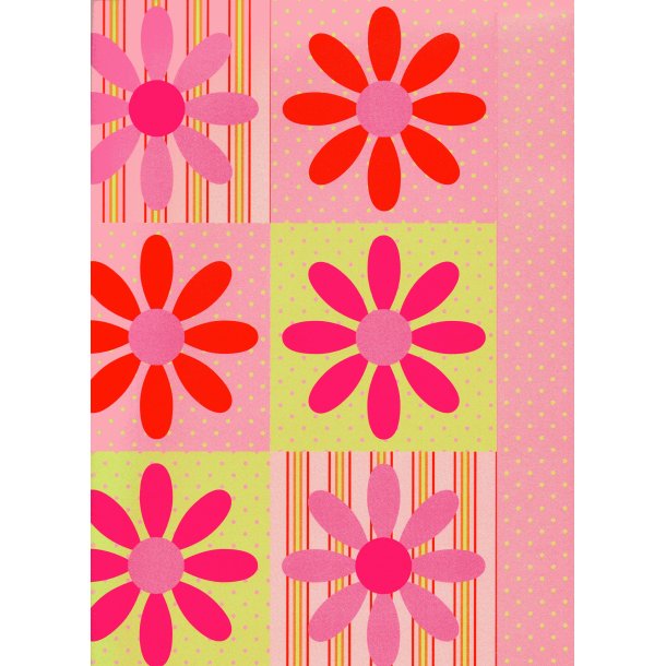 Karen Marie Klip: Pink Mega-Flowers