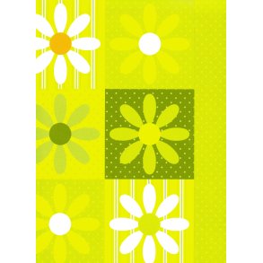 Karen Marie Klip: Green Mega Flowers