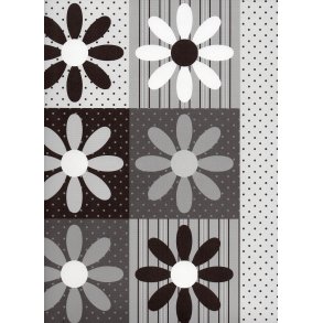 Karen Marie Klip: Black Mega Flowers