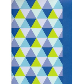 Karen Marie Klip: Blue Triangles