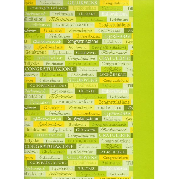 Karen Marie Klip: Green International Congratulations