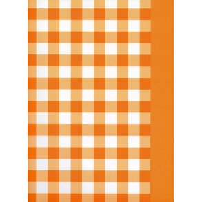 Karen Marie Klip: Orange Big Checkert