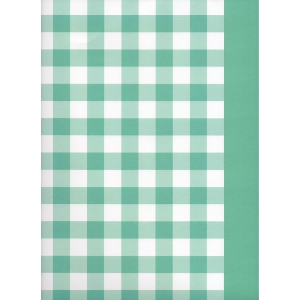 Karen Marie Klip: Turquoise Big Checkert