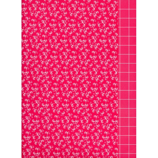Karen Marie Klip: Pink Leaf-Pattern