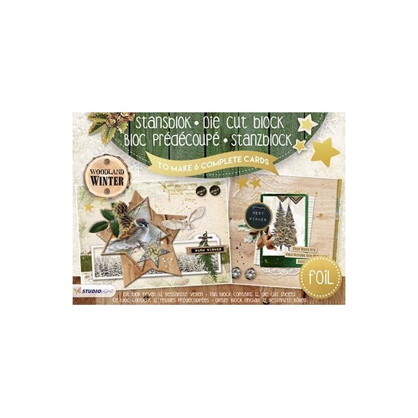 Studio Light - Die Cuts: "Woodland Winter"