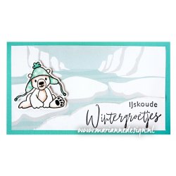 Marianne Design: "Eline's Snow &amp; Ice Backgrounds"