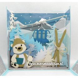 Marianne Design: "Eline's Snow &amp; Ice Backgrounds"