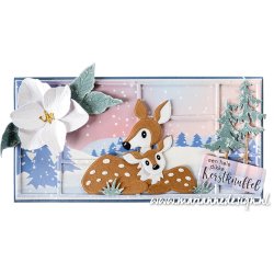 Marianne Design: "Eline's Winter Dreams Backgrounds"