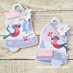 Marianne Design: "Eline's Winter Dreams Backgrounds"