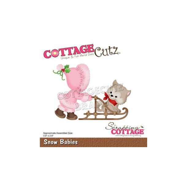 Cottage Cutz Dies "Snow Babies" 