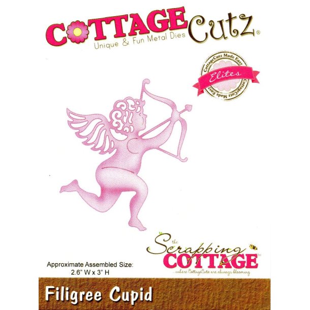 Cottage Cutz Dies "Filigree Cupid" 
