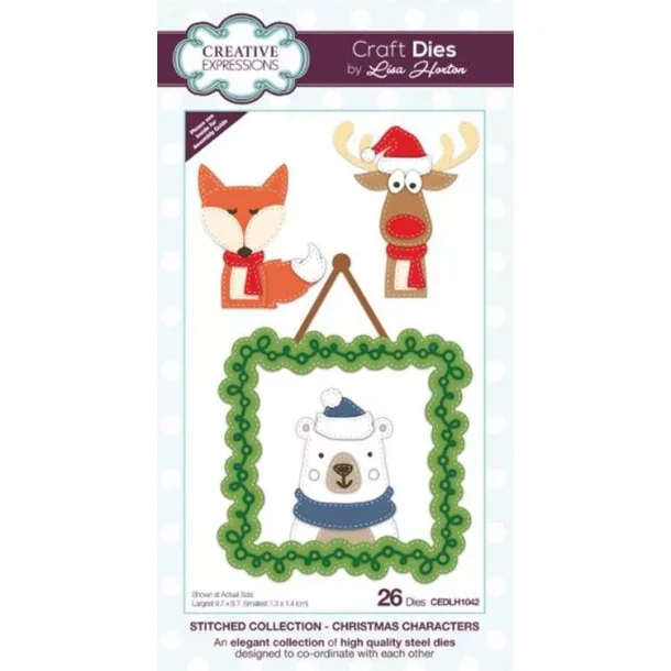 Creative Expressions Dies "Christmas Characters"  