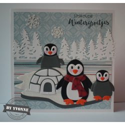 Marianne Design Dies "Elines Penguin Family" COL1416