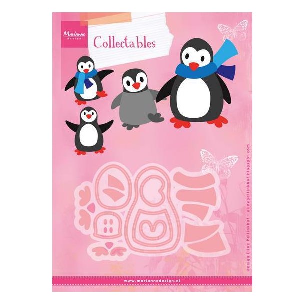 Marianne Design Dies "Elines Penguin Family" COL1416