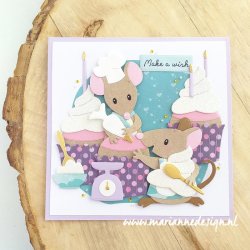 Marianne Design Dies "Elines Mice" COL1437