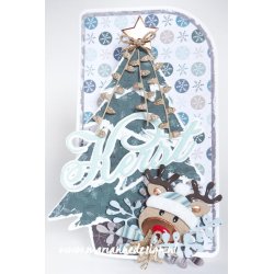 Marianne Design Dies "Elines Kerst Reindeer" COL1476