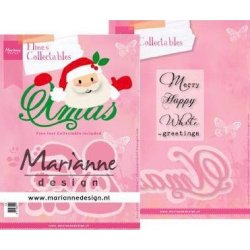 Marianne Design Dies "Elines Santa Xmas" COL1477
