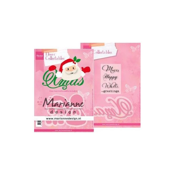 Marianne Design Dies "Elines Santa Xmas" COL1477