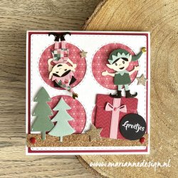 Marianne Design Dies "Christmas Elves" COL1518