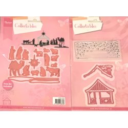 Marianne Design Dies "Nativity Plus Set" COL1328 + COL1519