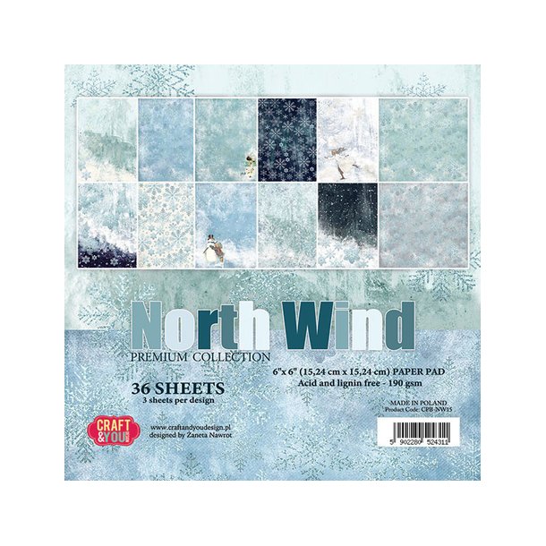 Craft &amp; You Design: "North Wind" 