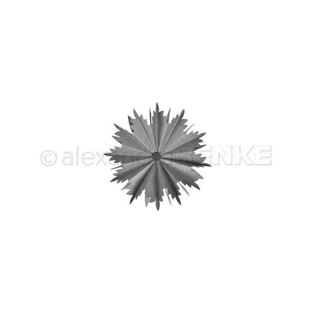 Alexandra Renke Die "Flat Star with Feathered Tips, small" 