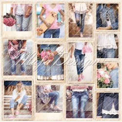 Maja Design: Denim &amp; Girls - Snapshots, Girls in Jeans