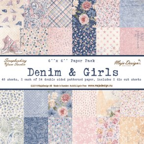 Maja Design: Denim & Girls - Paper Pack 6