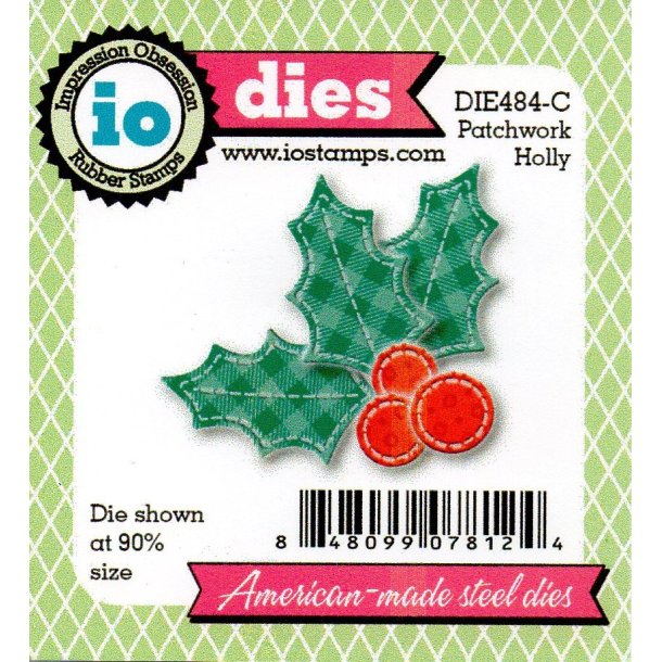 io Dies "Patchwork Holly" 
