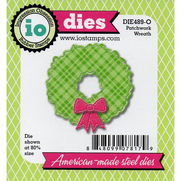 io Dies "Patchwork Wreath" 