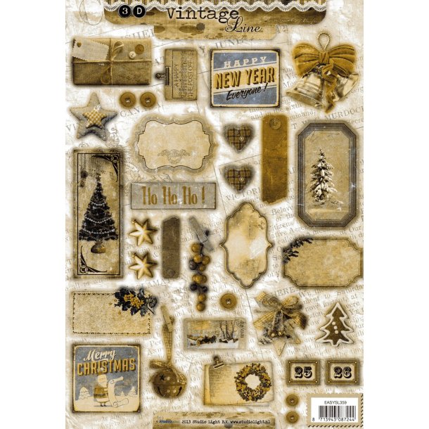 Studio Light - Die Cuts: "Vintage Line 359"