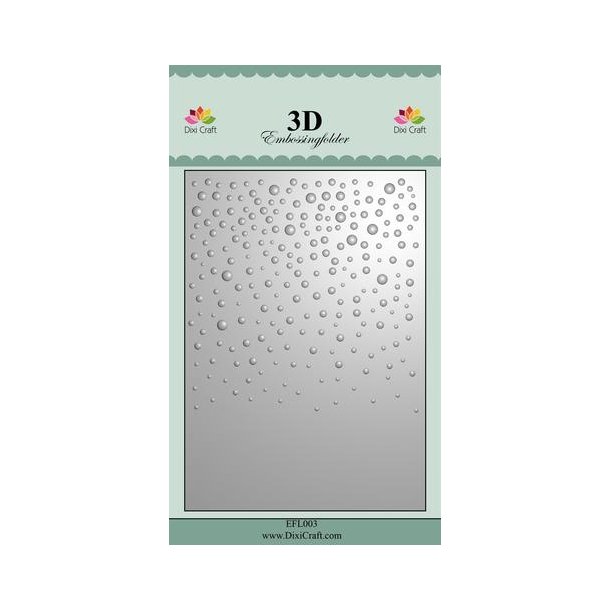 Dixi Craft 3D Embossingfolder "Snow" EFL003