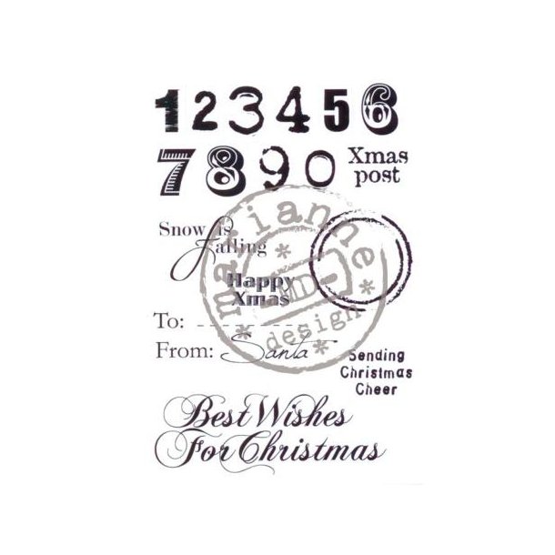 Marianne Design: Stempel "Elines X-mas"  