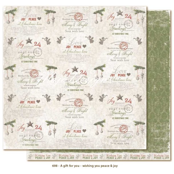 Maja Design: A Gift for You - Wishing You Peace &amp; Joy