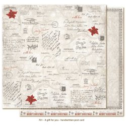 Maja Design: A Gift for You - Handwritten Post Card