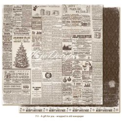 Maja Design: A Gift for You - Wrapped in Old Newspaper