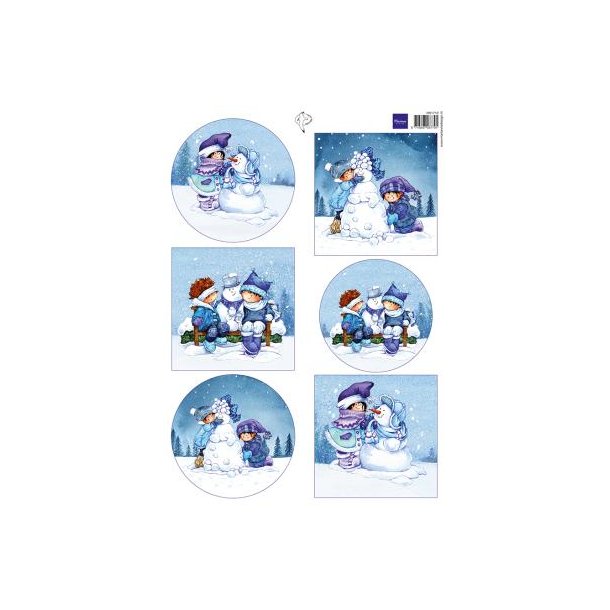 Marianne Design: "Hetty's Snoesjes - Winter"