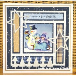Marianne Design: "Hetty's Snoesjes - Snowfun"