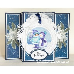 Marianne Design: "Hetty's Snoesjes - Snowfun"