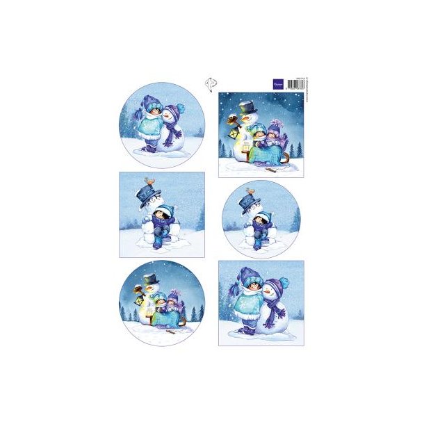 Marianne Design: "Hetty's Snoesjes - Snowfun"